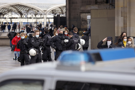 Corona-Kontrollen in Köln