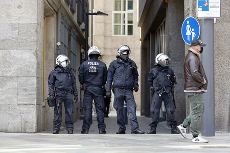 Corona-Kontrollen in Köln