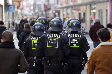 Corona-Kontrollen in Köln