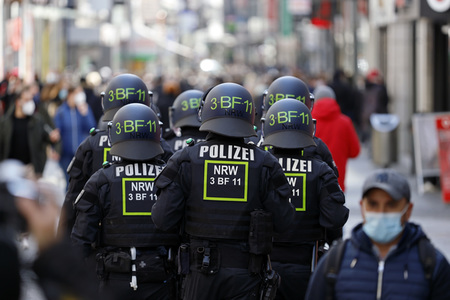 Corona-Kontrollen in Köln