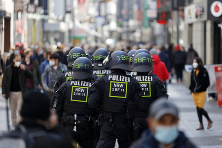 Corona-Kontrollen in Köln