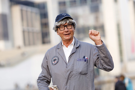 Dreharbeiten zu 'Hausmeister Robert Götz Matuschewski' in Berlin