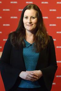 Pressekonferenz mit Janine Wissler in Berlin