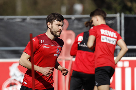 Training des 1. FC Köln