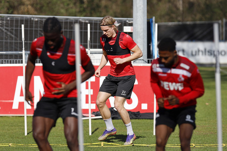 Training des 1. FC Köln