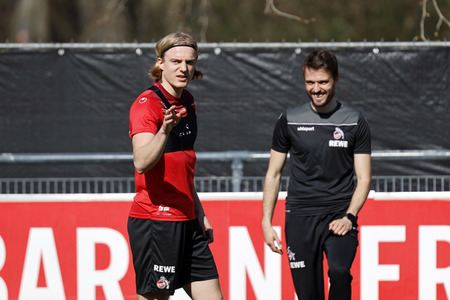 Training des 1. FC Köln