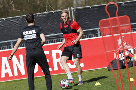 Training des 1. FC Köln