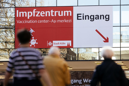 Symbolfoto Impfzentrum Köln