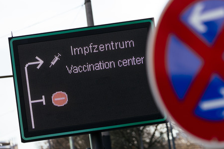 Symbolfoto Impfzentrum Köln