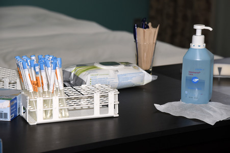 Eröffnung eines Schnelltestzentrums in Kirchheim