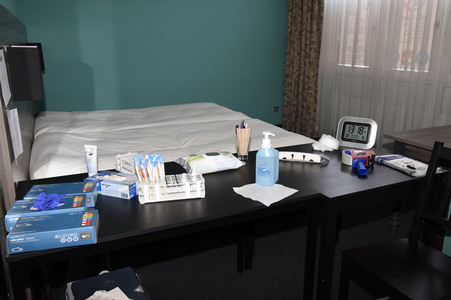 Eröffnung eines Schnelltestzentrums in Kirchheim