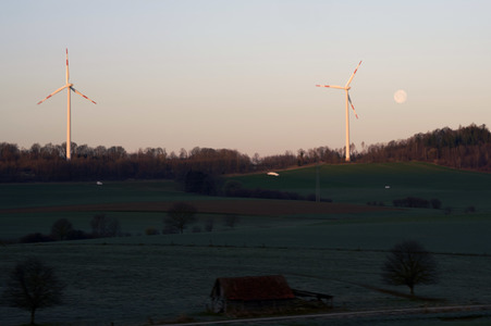 Symbolfoto Windkraftanlage