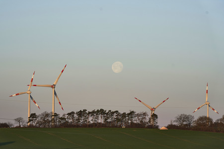 Symbolfoto Windkraftanlage