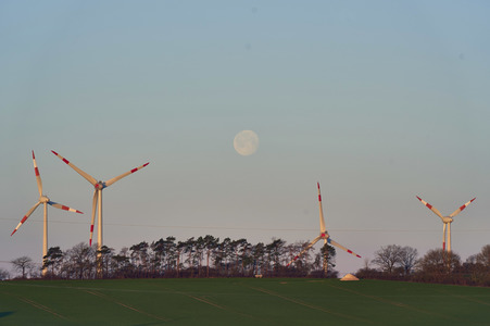 Symbolfoto Windkraftanlage
