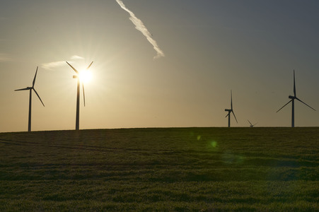 Symbolfoto Windkraftanlage