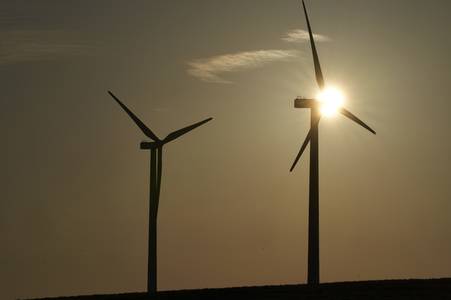 Symbolfoto Windkraftanlage