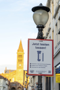 Symbolfoto Corona-Test