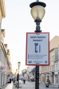 Symbolfoto Corona-Test