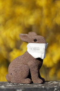 Symbolfoto Corona an Ostern