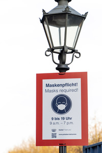 Symbolfoto Maskenpflicht