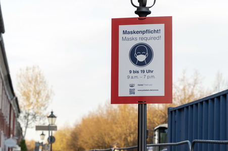 Symbolfoto Maskenpflicht
