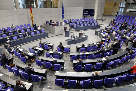 217. Sitzung des Deutschen Bundestages in Berlin