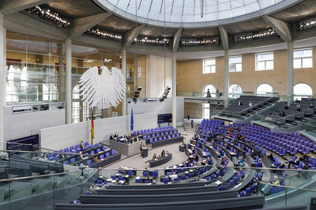 218. Sitzung des Deutschen Bundestages in Berlin