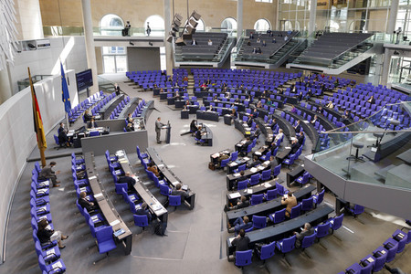 218. Sitzung des Deutschen Bundestages in Berlin