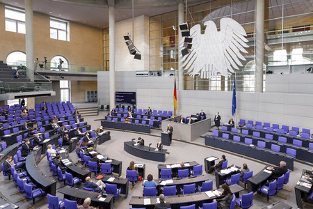 218. Sitzung des Deutschen Bundestages in Berlin