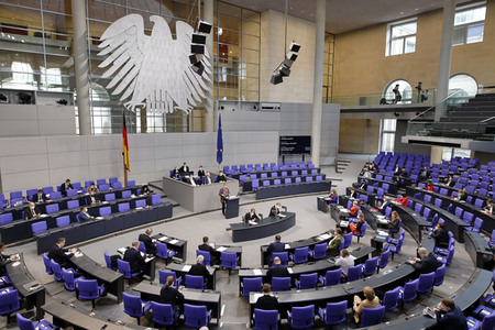 219. Sitzung des Deutschen Bundestages in Berlin