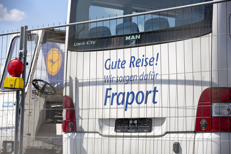 Flughafen Fraport in Frankfurt