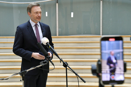 Pressestatement von Christian Lindner in Berlin