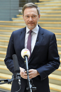 Pressestatement von Christian Lindner in Berlin