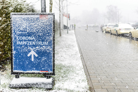 Impfzentrum in Nürnberg