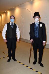 Fototermin mit dem Ensemble von 'Vorhang auf für Cyrano' in Berlin