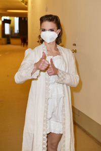 Fototermin mit dem Ensemble von 'Vorhang auf für Cyrano' in Berlin