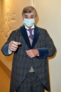 Fototermin mit dem Ensemble von 'Vorhang auf für Cyrano' in Berlin