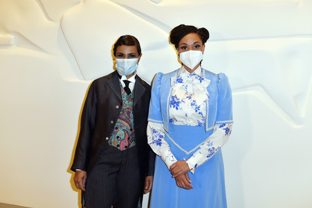 Fototermin mit dem Ensemble von 'Vorhang auf für Cyrano' in Berlin