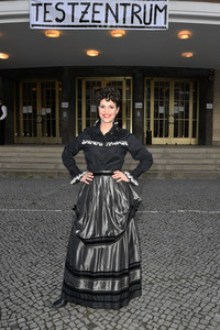 Fototermin mit dem Ensemble von 'Vorhang auf für Cyrano' in Berlin