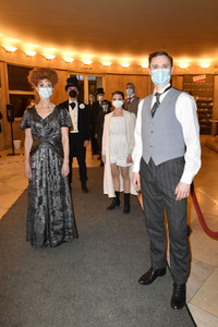 Fototermin mit dem Ensemble von 'Vorhang auf für Cyrano' in Berlin