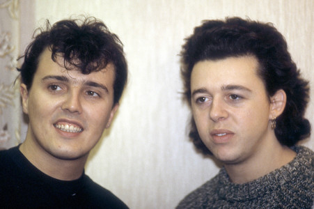 Fototermin mit Tears for Fears in London