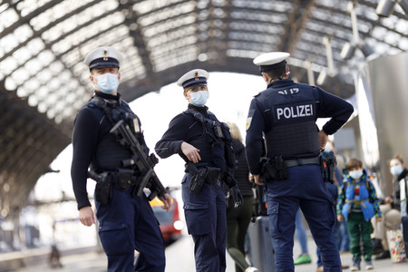 Polizeieinsatz am Hauptbahnhof in Köln