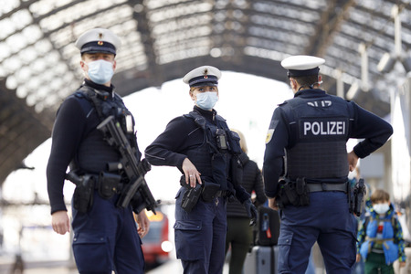 Polizeieinsatz am Hauptbahnhof in Köln