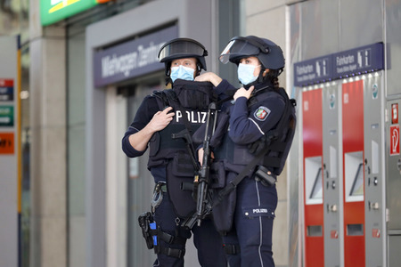 Polizeieinsatz am Hauptbahnhof in Köln
