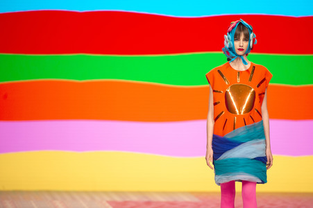 Agatha Ruiz de la Prada Fashion Show auf der 73. Mercedes-Benz Fashion Week Madrid
