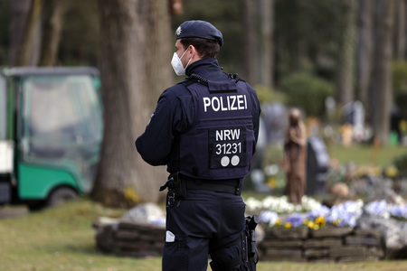 Beerdigung eines hochrangigen Clan-Mitglieds in Leverkusen