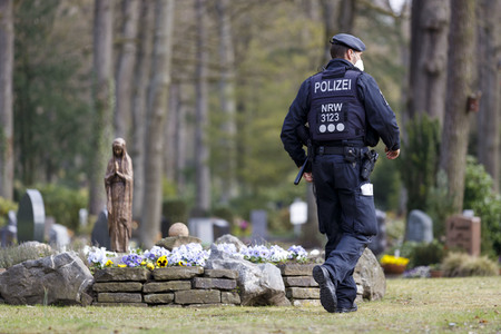 Beerdigung eines hochrangigen Clan-Mitglieds in Leverkusen