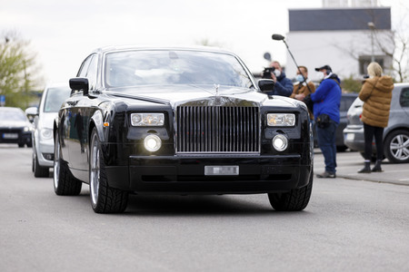 Beerdigung eines hochrangigen Clan-Mitglieds in Leverkusen