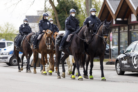 Beerdigung eines hochrangigen Clan-Mitglieds in Leverkusen