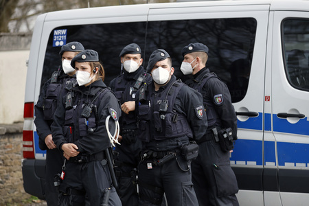 Beerdigung eines hochrangigen Clan-Mitglieds in Leverkusen